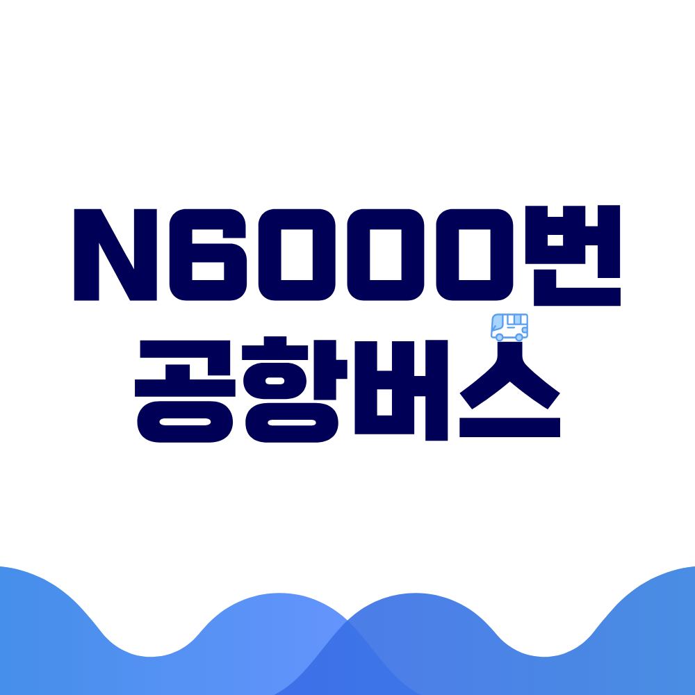 N6000번 공항버스