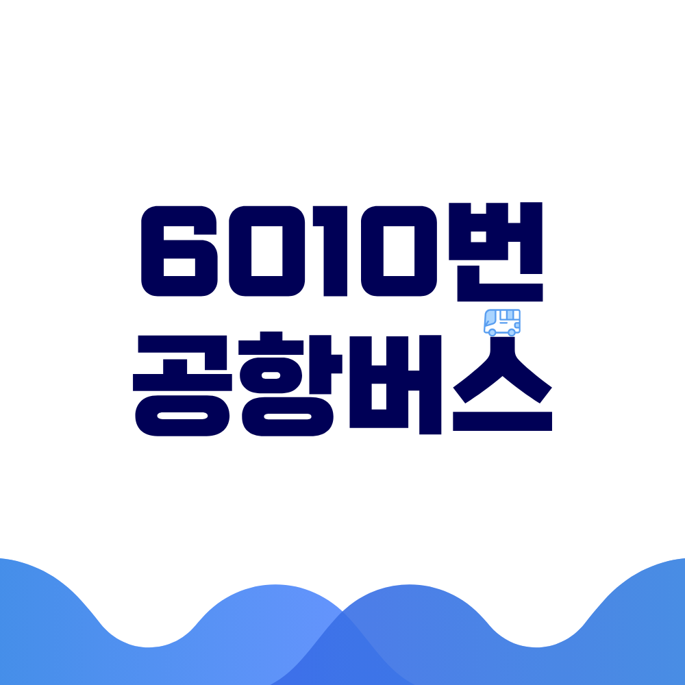 6010번 공항버스