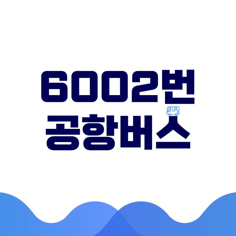 6002번 공항버스