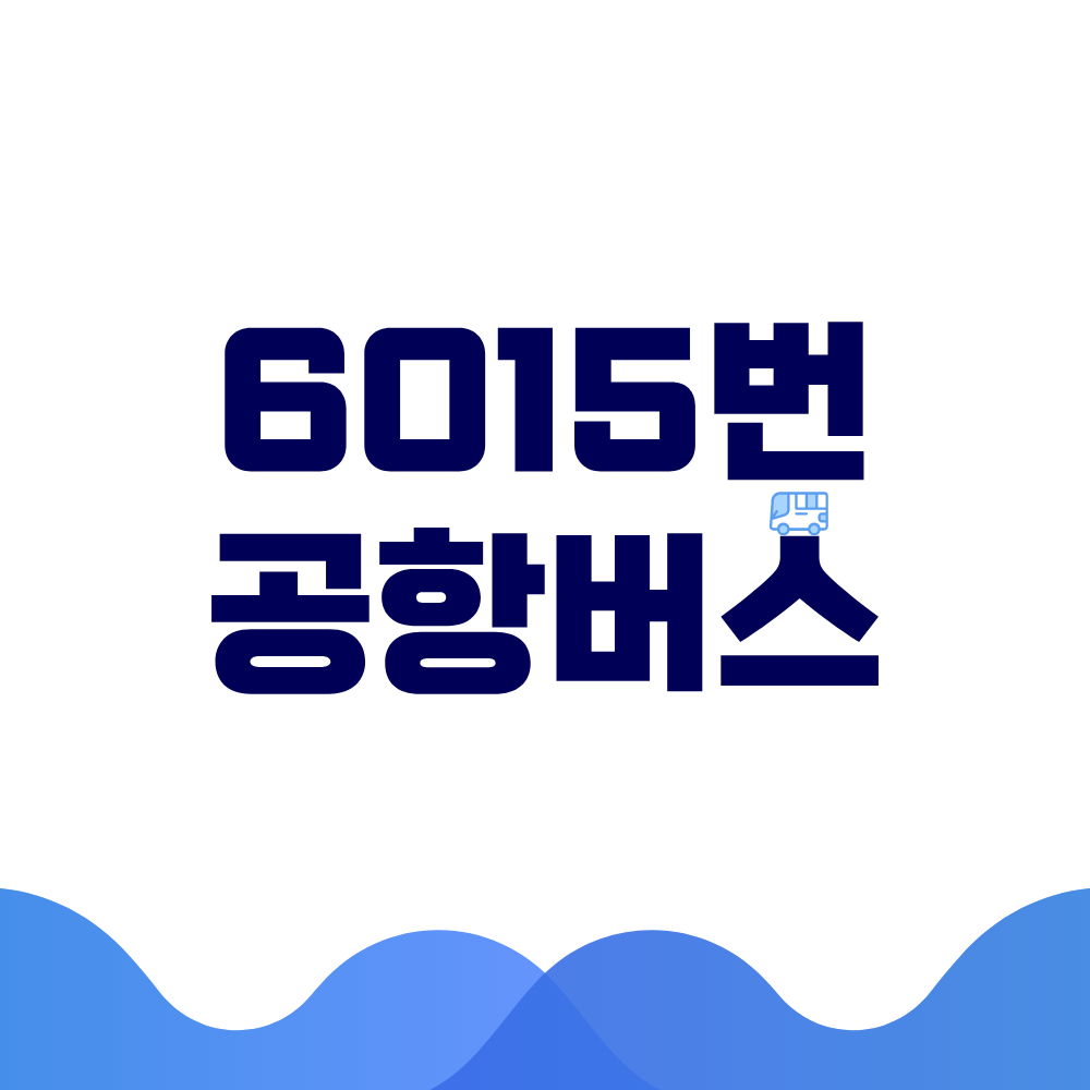 6015 공항버스